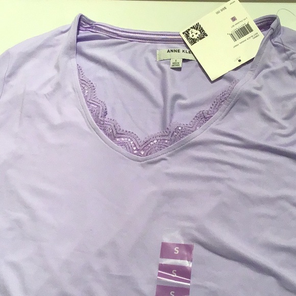 Anne Klein Cozy Jersey Pajama Set - Picture 2 of 5